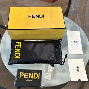 Fendi Black and Yellow Box